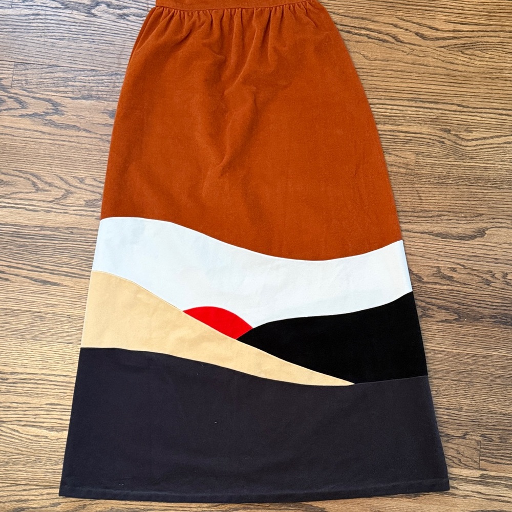 Vintage Vanity Fair 1970s maxi skirt